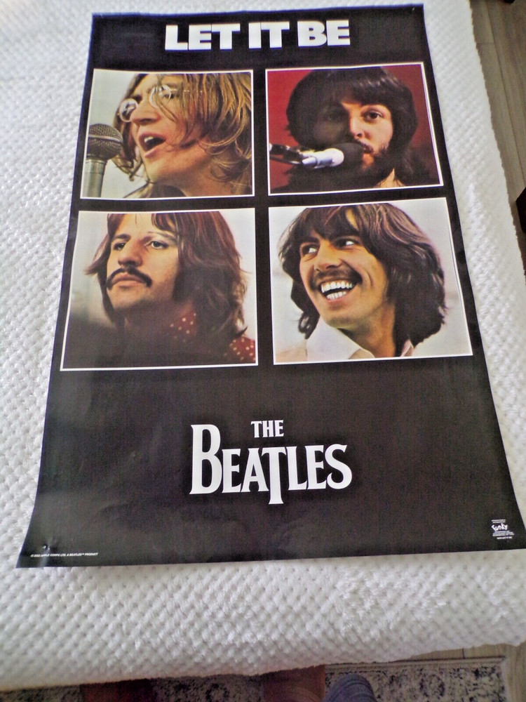 THE BEATLES LET IT BE POSTER