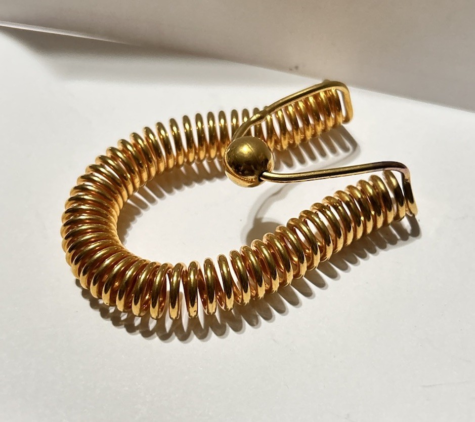 Lost Cubit Light-Life Feedback Loop, 24K Gold Plated