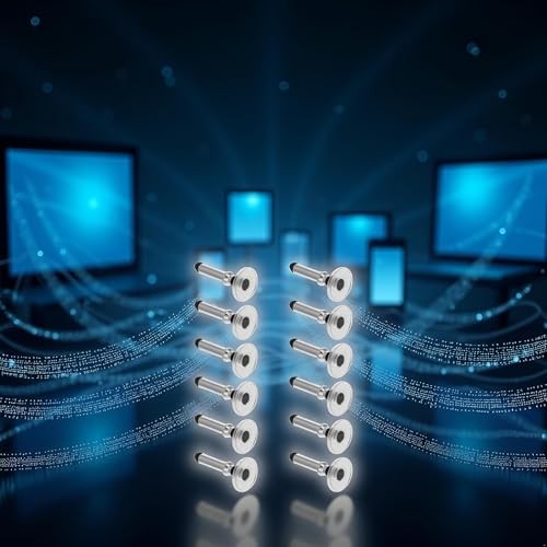 12Pcs Silver Universal Stylus Replacement Disc Tips Round Shape Replaceable