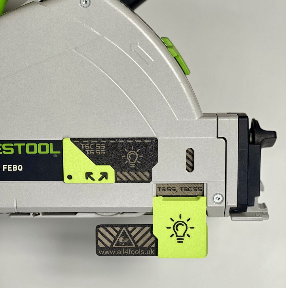 Fix for FESTOOL TS55/TSC55. 3D printed plastic set.