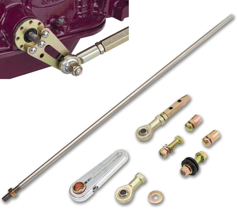 For 350 400 700R4 GM Transmissions Adjustable Column Shift Linkage Kit 21"