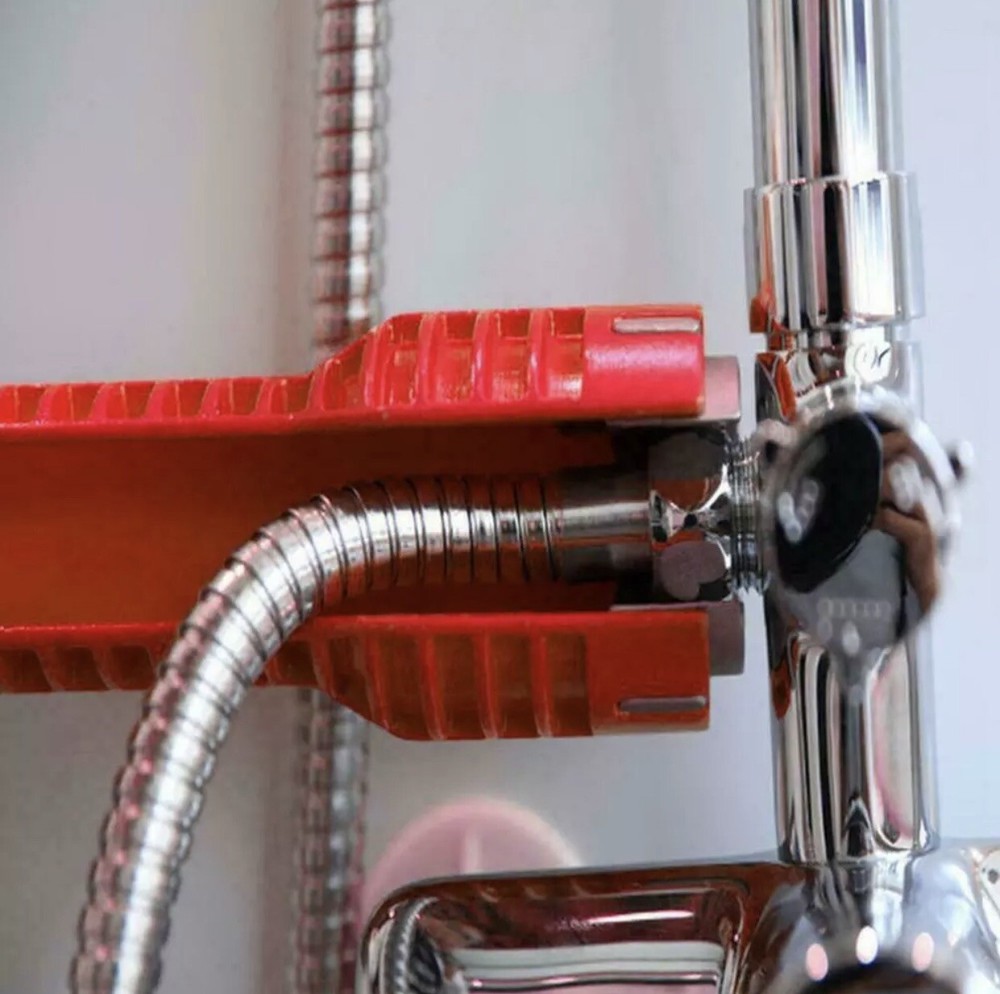 8 in 1 Multi-function Faucet Sink Installer Water Pipe Spanner Wrench.