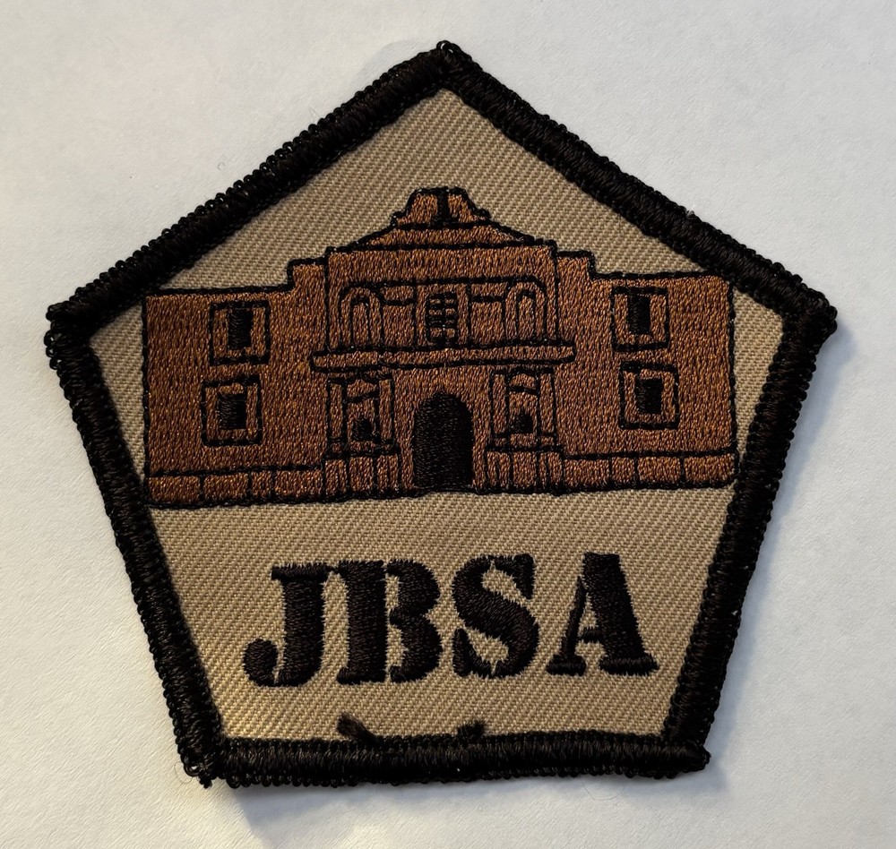 JBSA Embroidered Patch w/ the Alamo