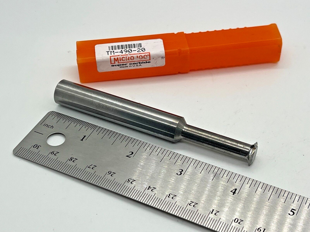 MICRO 100 New Solid Carbide Thread Mill - TM-490-20, .4900" Dia