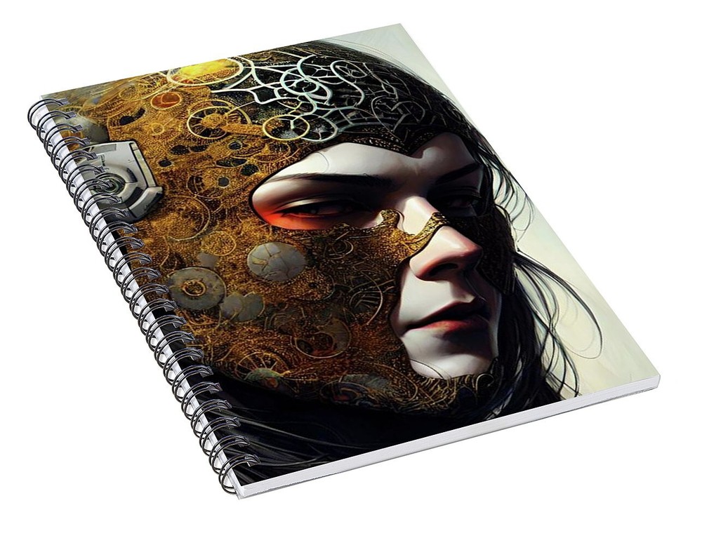 Timeless Thoughts Spiral Notebook Blank Notebook Lined Journal 8 x 6 Notebook