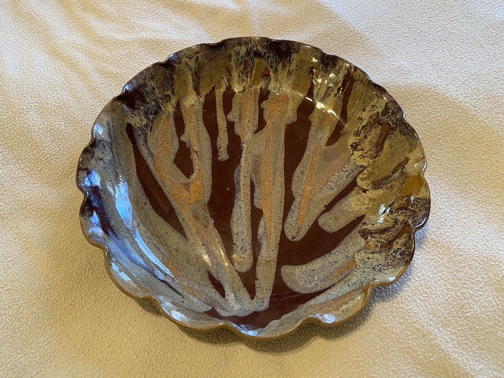 Rob Bartee Vintage Pottery 11.25" Dish