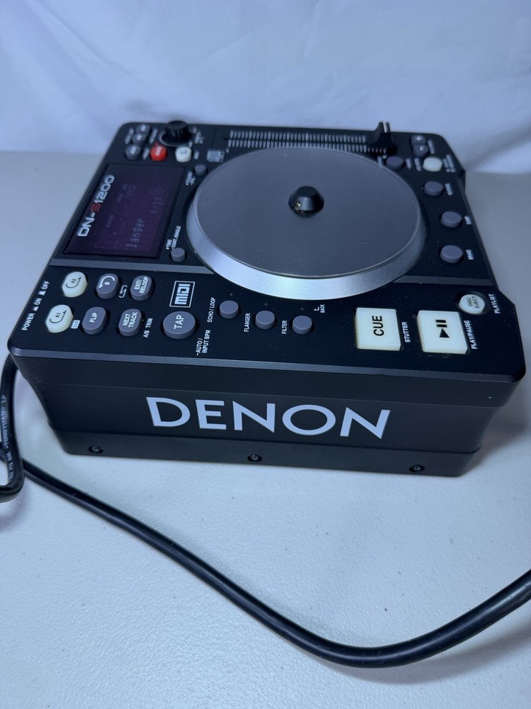 Denon DN-S1200 DJ CD USB Media Player MIDI Controller CDJ Tested