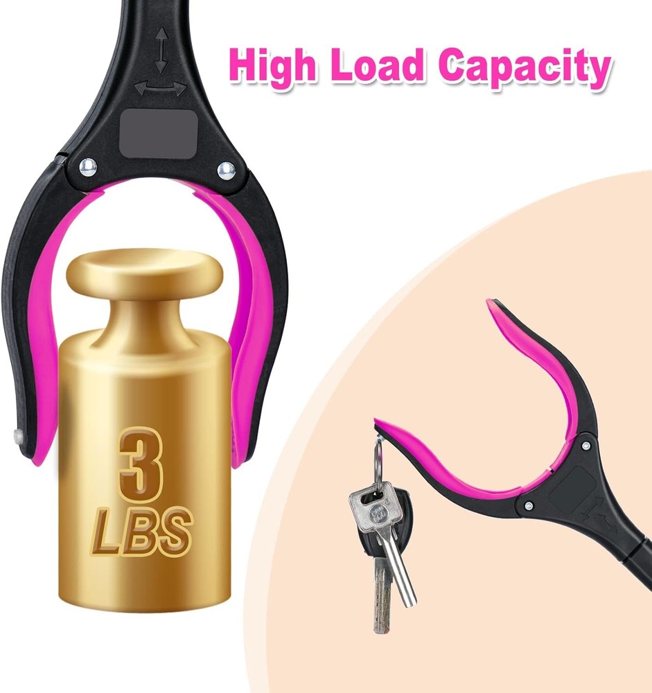Foldable Grabber Reacher Tool with Magnetic Tip