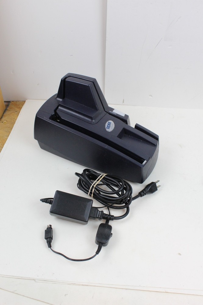 RDM EX9103F Deluxe Check reader scanner EC9100i AF w/ power cable