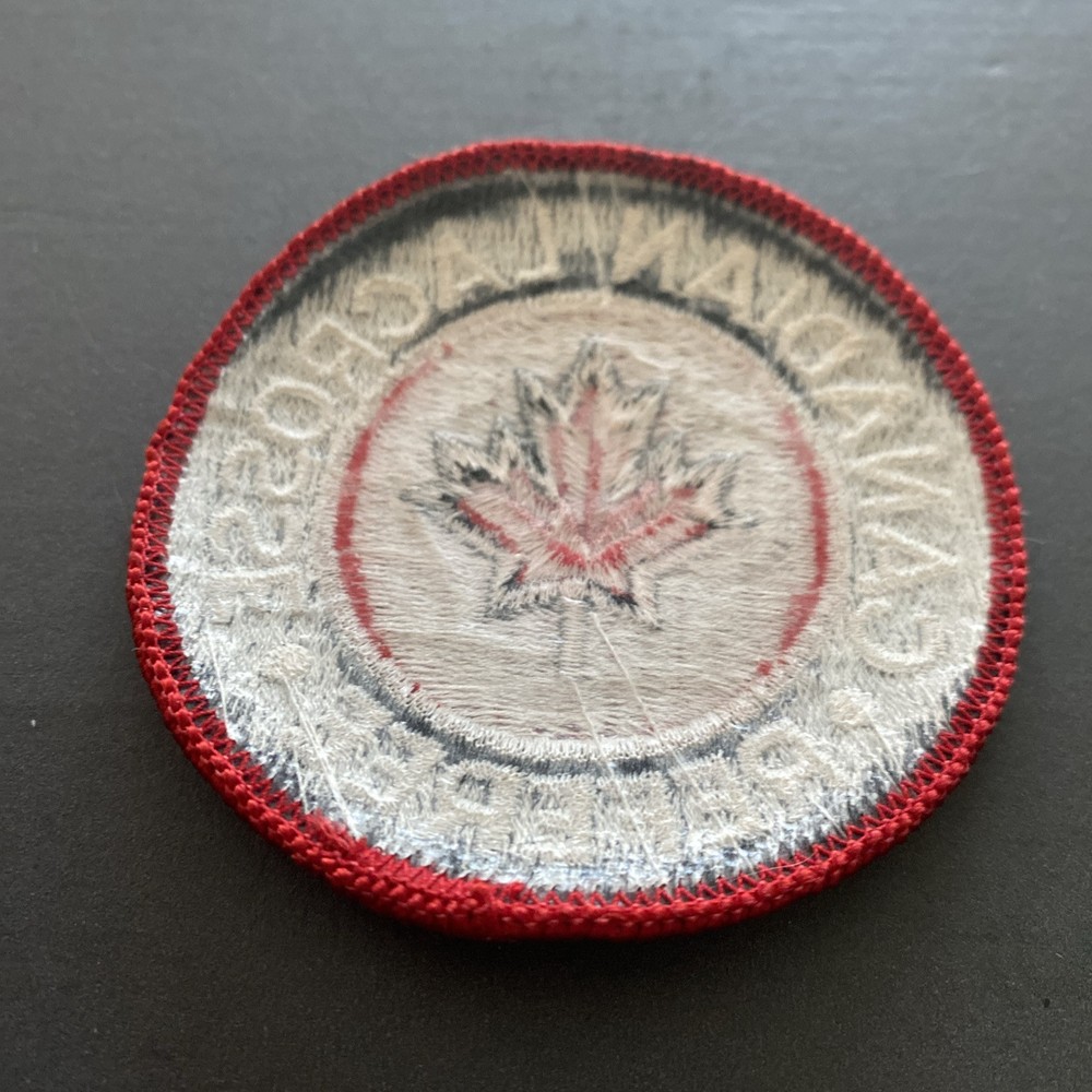 VTG CANDIAN LACROSSE REFEREE Iron On Patch