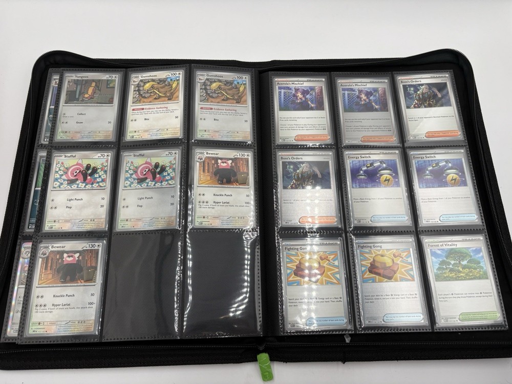 Mega Evolutions 100% Complete Master Base Set w/EX & Reverse & Vault Binder