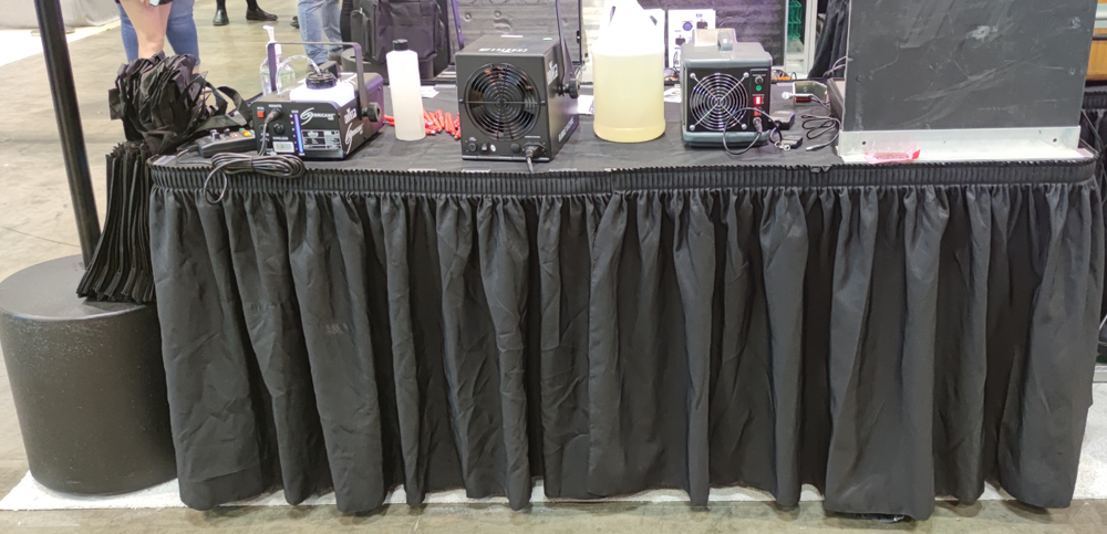 21' Table Skirt, Polyester Fabric, 18 Colors