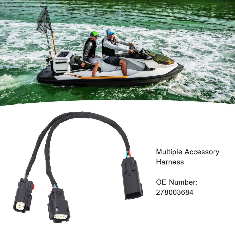 Boat Multiple Accessory Harness Simple Installation for Fish Pro GTX 155