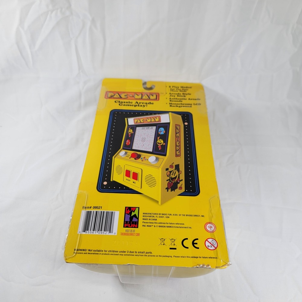 Pac-Man Mini Game Arcade Machine Handheld Classic Retro Tabletop