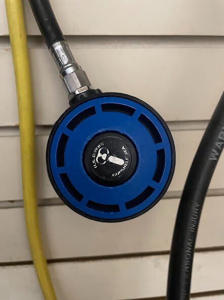 US Divers Conshelf regulator, Octo & Inflator Hose