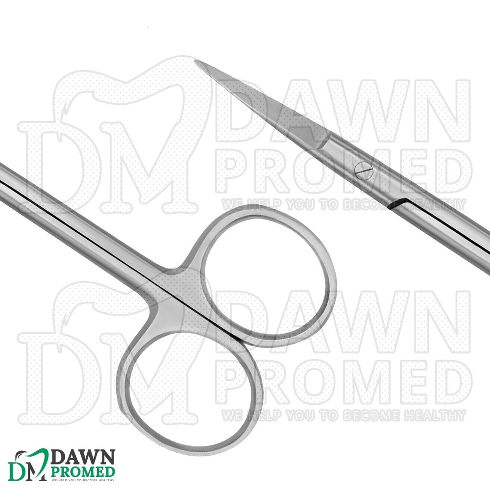 Iris Scissors 3.5″ Straight Round Pattern Dental Veterinary Surgical Instruments