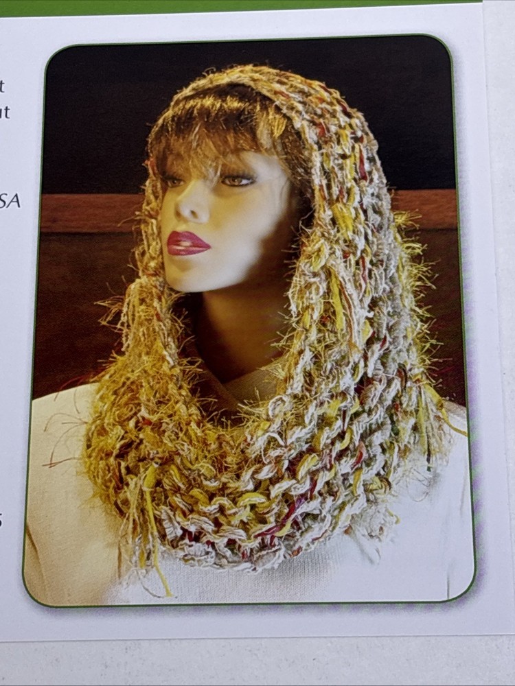 Cowl Shrug Knitting Pattern Card Page