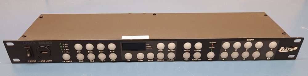ELATION DMX DUO Light Control and Recorder Controller Without Power Charger