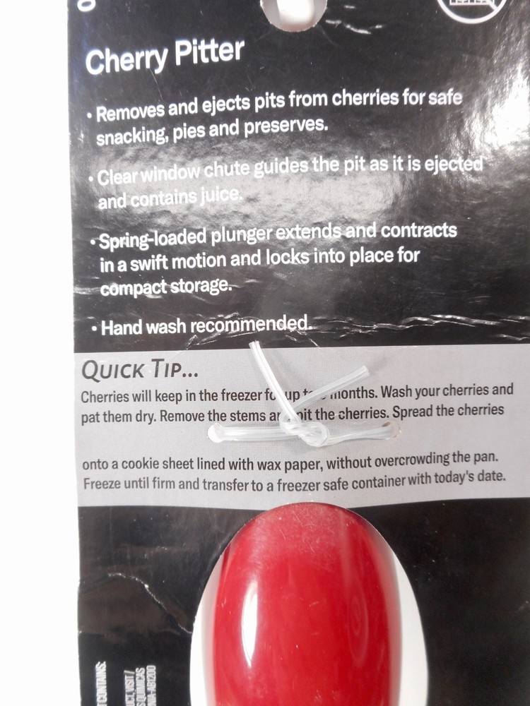 Goodcook Cherry Pitter Quick And Easy One Hand Use