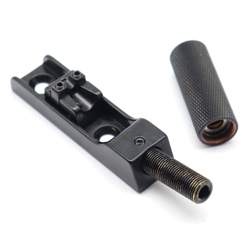 5 String Single String Bass Bridge Headless Individual Bridges and Nuts Black