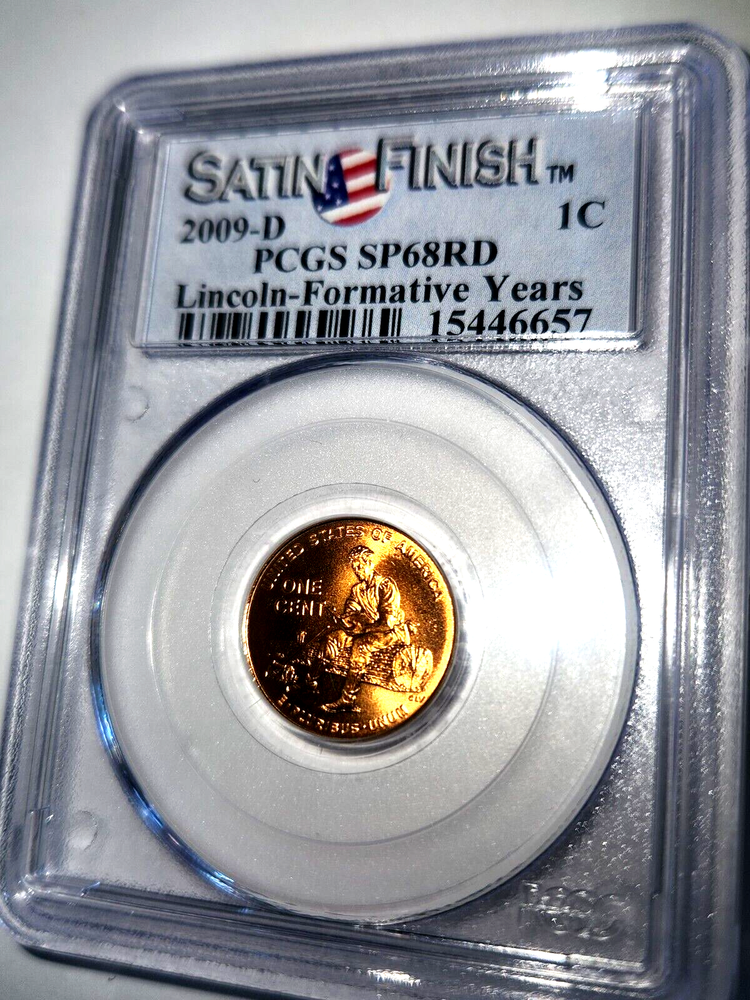 2009 D Lincoln Cent Penny PCGS SP 68 RD Formative Years