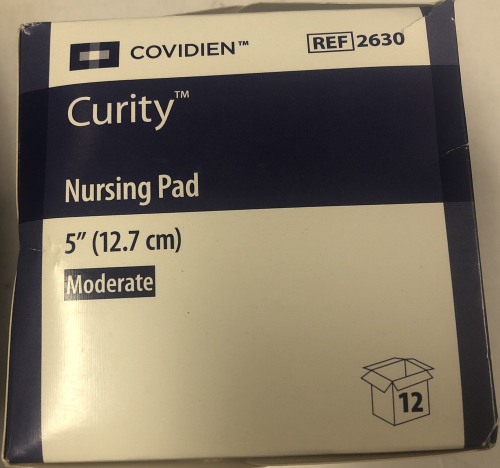 ONE PK/12  - Curity Nursing Pad, Size 5"
