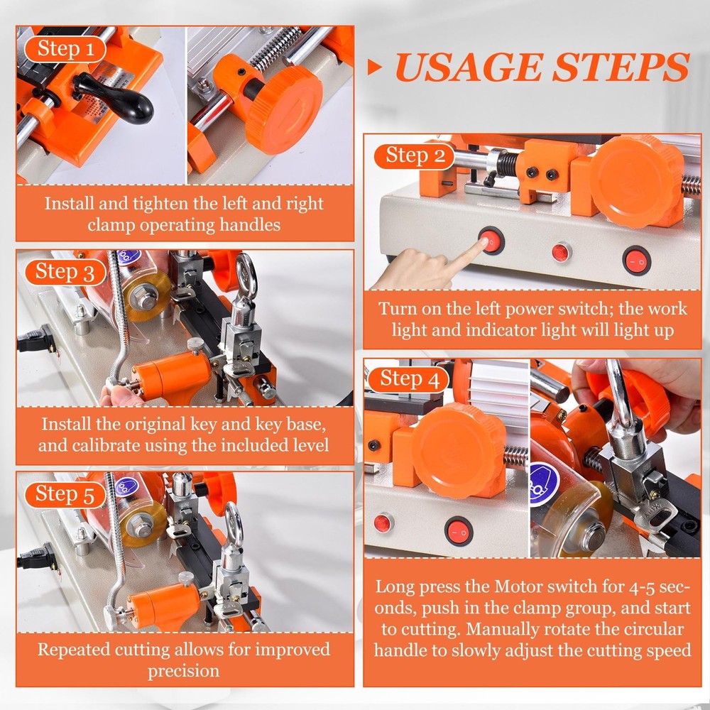 Horizontal Cutter Cutting Machine Automatic Manual Milling for Hardware Stores