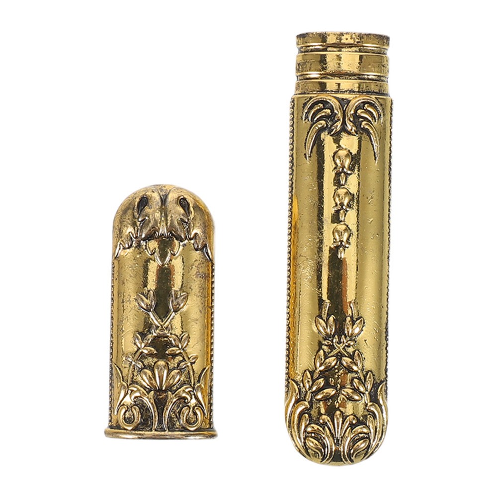 Retro -encrusted Syringe Knitting Needle Organizer Keeper