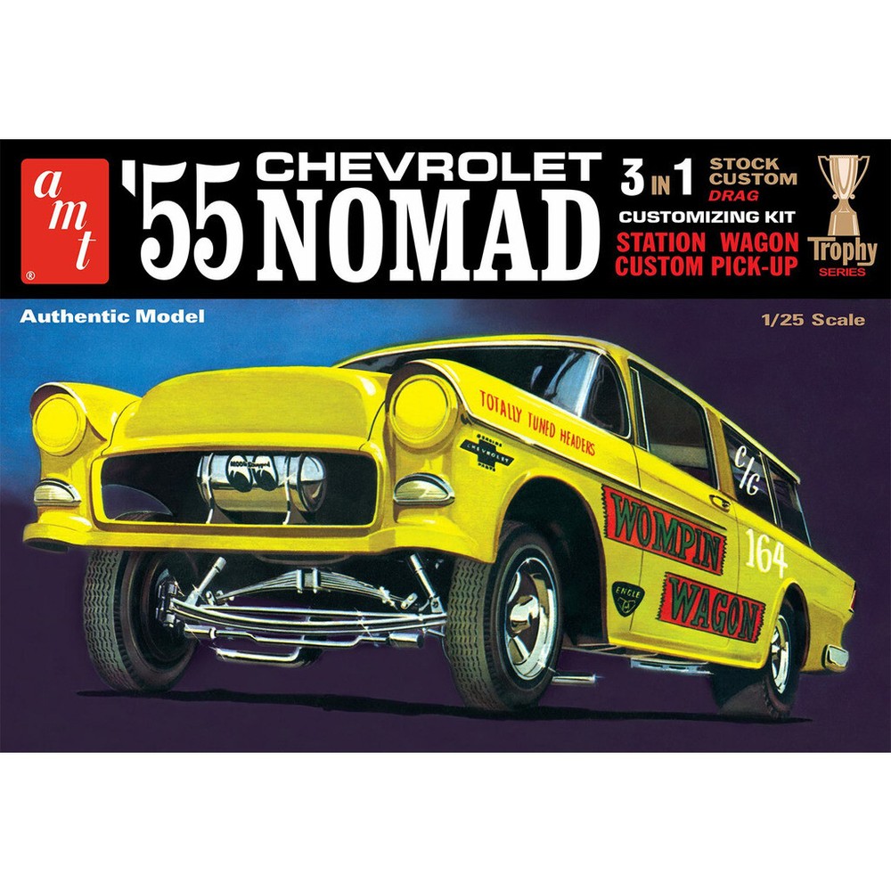 AMT 1297 1/25 1955 Chevy Nomad Plastic Model Kit