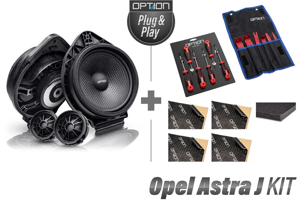 VAUXHALL ASTRA J FRONT SPEAKER KIT | OPTION