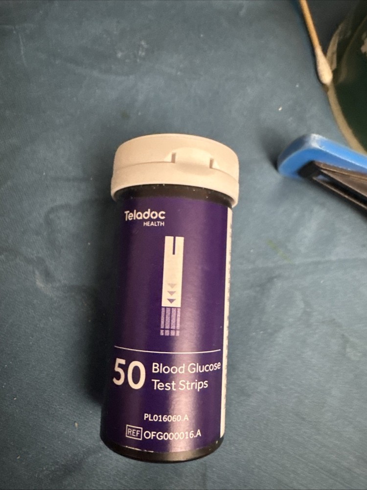 50ct Livongo /telodoc Glucose Test Strips - Exp 8/26–
