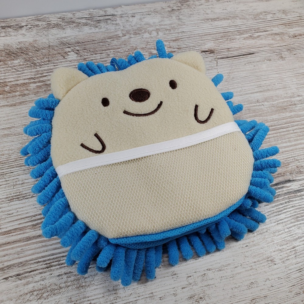 Daiso Microfiber Cleaning Mitten Hedgehog New, Soft Dusting Mitt Cute Gift