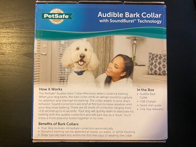 PetSafe Audible Bark Collar with SoundBurst Technology