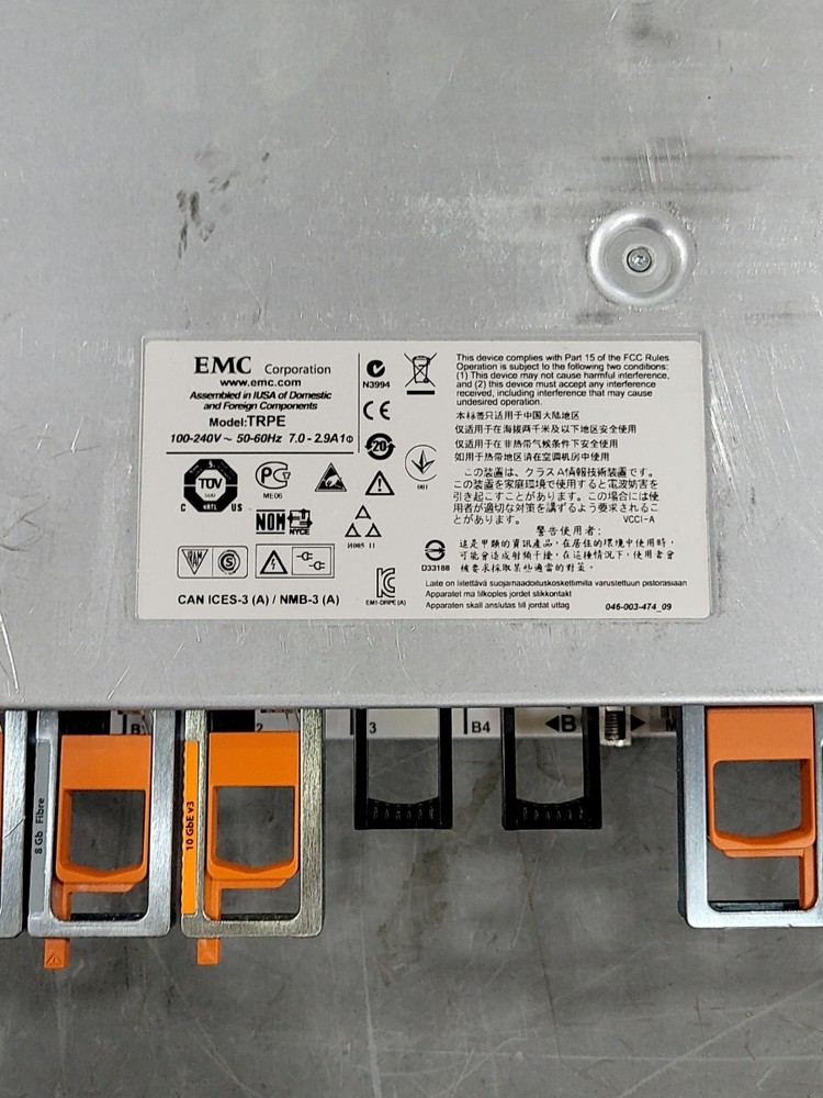 EMC trpe 303-113-101b-01 Storage Processor SEE NOTES