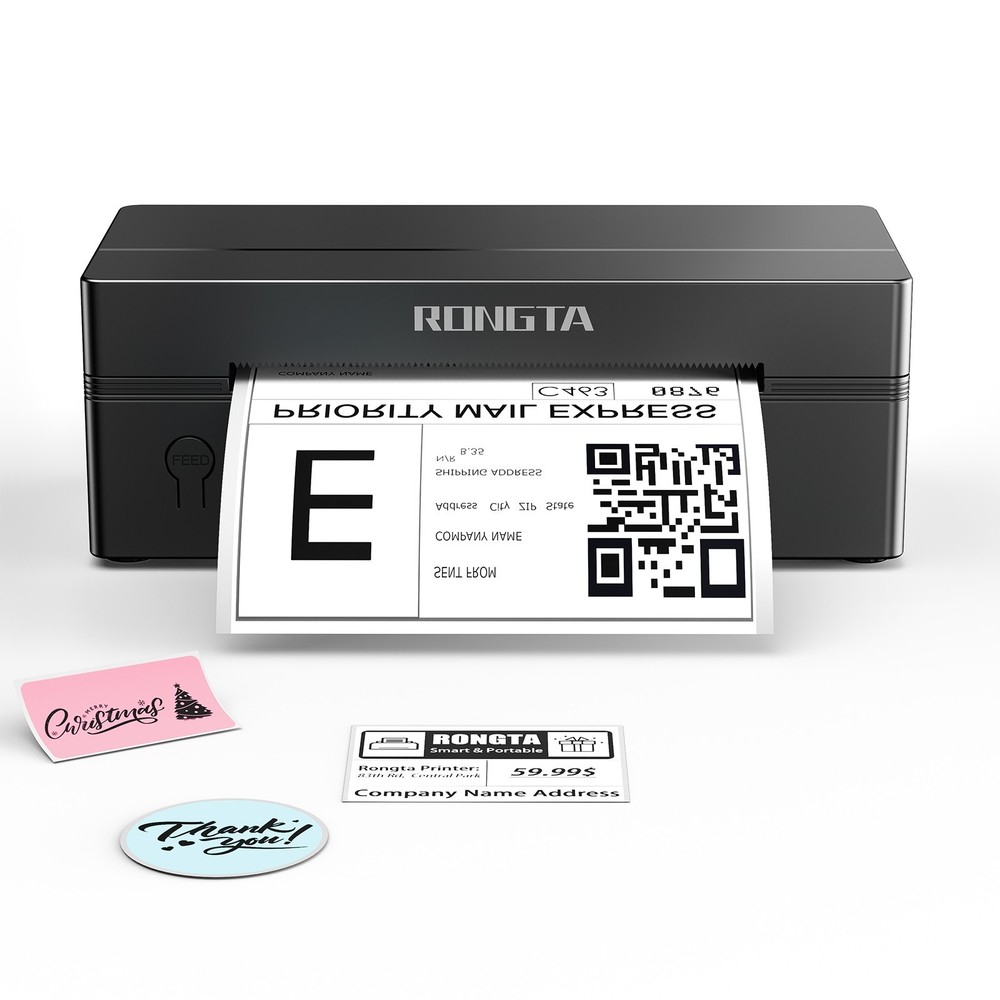 Bluetooth Thermal Label Printer 4x6 Wireless Shipping for iPhone Android PC Mac