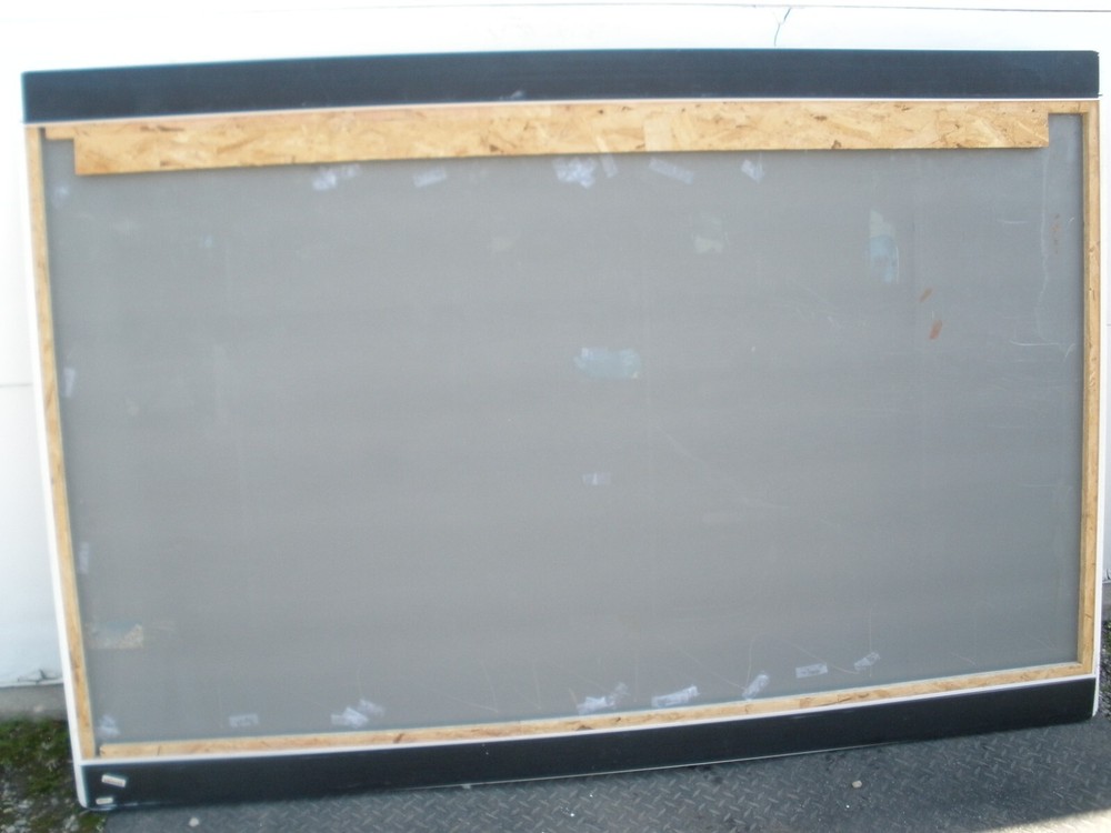 Egan Visual White Board/ Poster Board, Projection Screen Combination