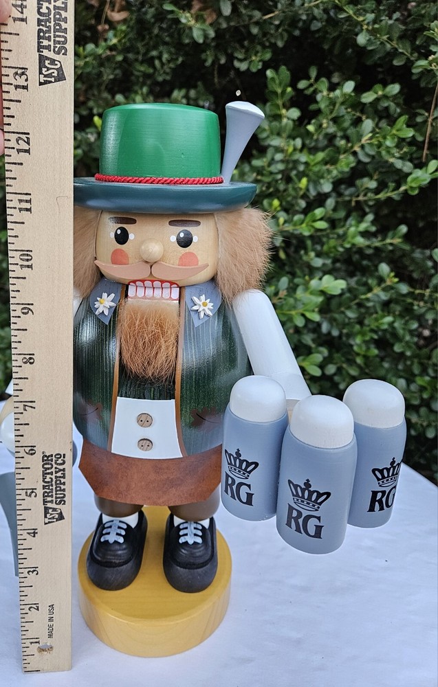 Nutcracker Bavarian Irish Green Bartender By Richard Glasser