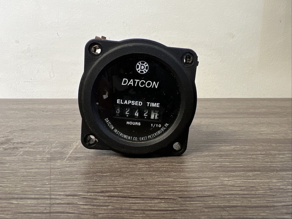Datcon Hobbs Meter/Hour Meter Gauge M/N: 773UT