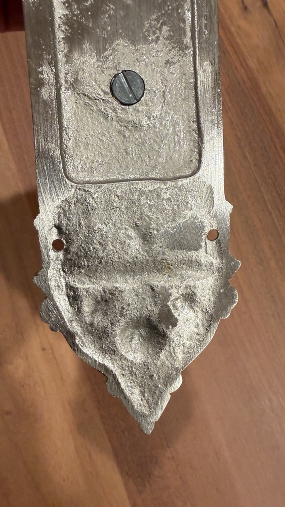 Large 16” Ornate Victorian Style Door Pull Push Plate Architectural Hardware