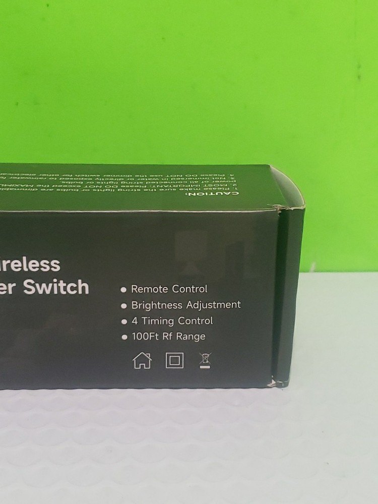 Plug in Dimmer Switch for Lamp with Timer, Remote Control Indoor Dimmer Switch