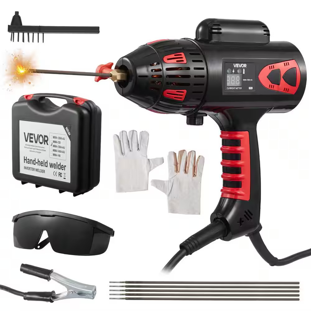 Portable Handheld Arc Welding Machine, Electric(Ac) 20-130A, Stepless Current Ad