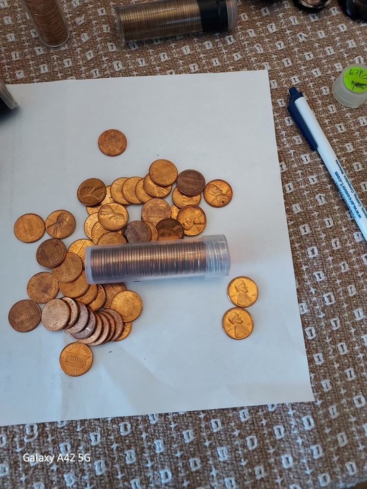 1967-P BU uncirculated cents
