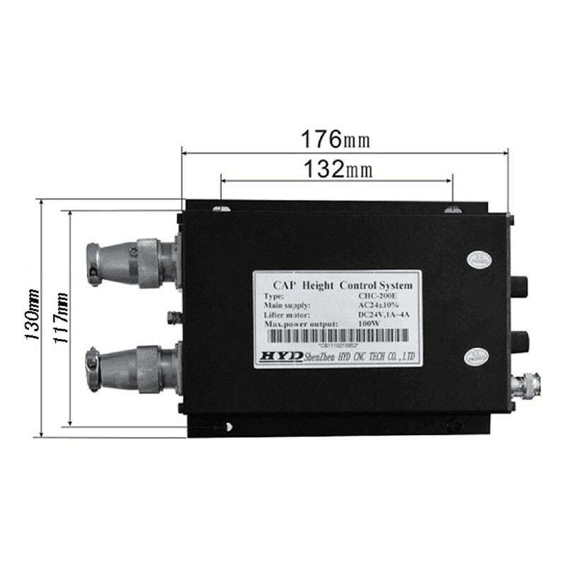 CHC-200F Capacitive Torch Height Controller Kit For CNC Flame Cutting Machines