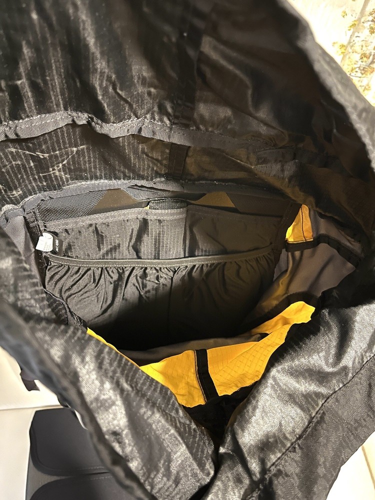 Gregory Alpinisto 55 Climbing/Mountaineering Backpack Large Yellow Black