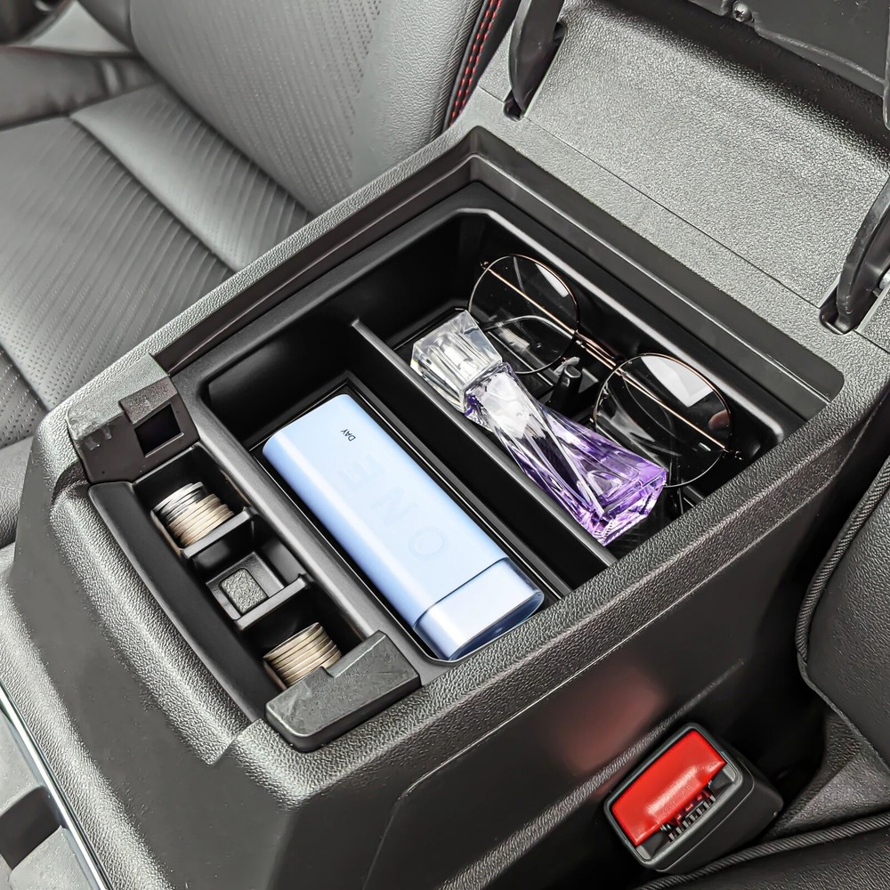 For 2023-2025 GMC Canyon Cab Console Armrest Storage Box Organizer Accessory
