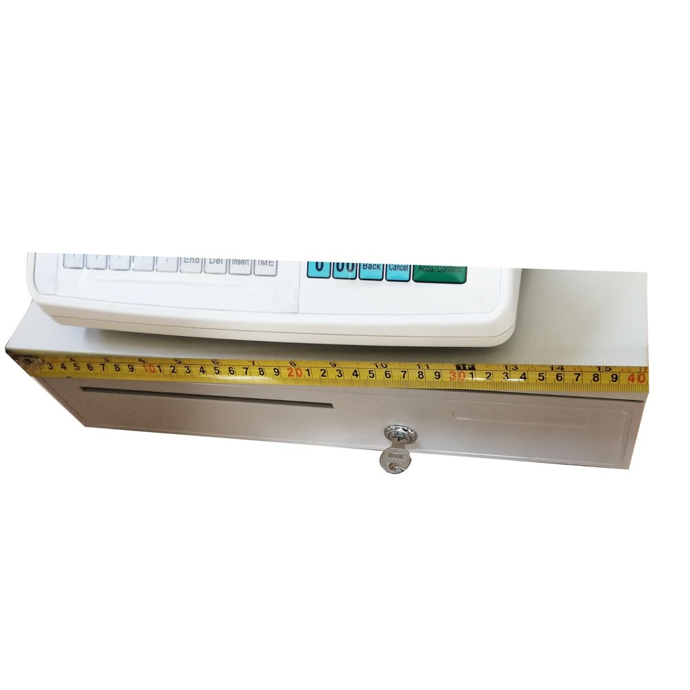 Weighing Price Computing Barcode Label Printing Cash Register Scale with Printer