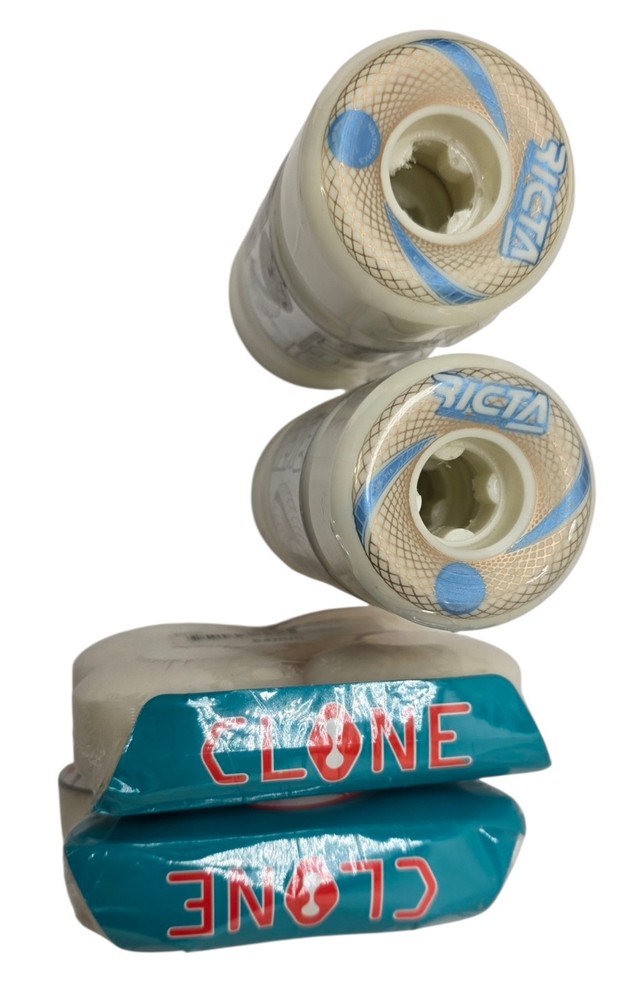 4 Skateboard Wheels Mixed Ricta Vortex Clone Alien Workshop 53mm, 54mm