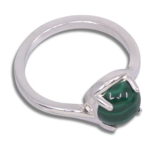 Round Cabochon Bypass Ring Mounting