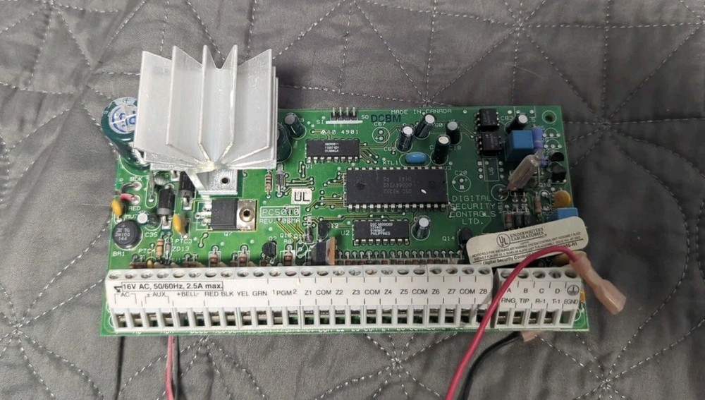DSC PC5010 (REV 06) Alarm Control Panel PowerSeries Board - Great Condition
