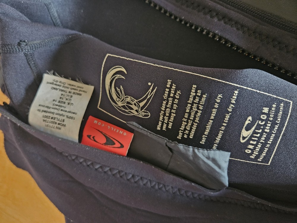 O'Neill Shorty Wetsuit 2:1 Size 14